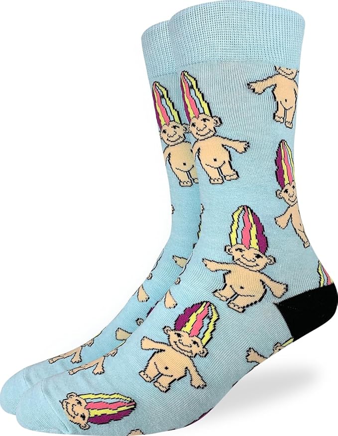 Good Luck Sock Novelty Crew Socks for Adults - For Men, Women and Teens