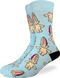 Good Luck Sock Novelty Crew Socks for Adults - For Men, Women and Teens