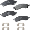 Bendix Premium SBC2427 Ceramic Front Brake Pads for Ford Edge 2024-2021, Lincoln Nautilus 2023