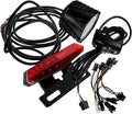 Alipis Electric Bike Tail Light Kit Led Front Rear Turn Signals Brake Lights and Horn Switch for E-bikes Scooters