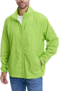 TRAILSIDE SUPPLY CO. Mens Windbreaker Jackets Lightweight Packable Jacket,Windproof and Dustproof