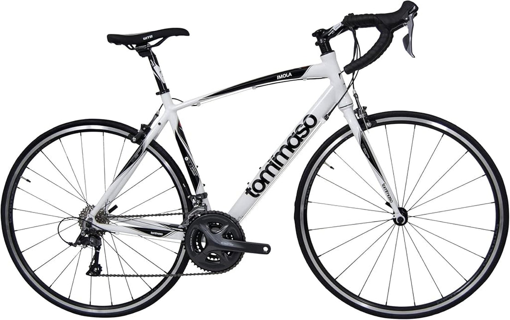 Tommaso Imola - Sport Bike Performance Aluminum Road Bike, Shimano Claris 24 Speeds Road Bicycle Men Road Bikes for Mens