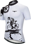 Cycling Jersey Mens Road Bicycle Clothing Summer Short Sleeve Breathable Cycling Tops