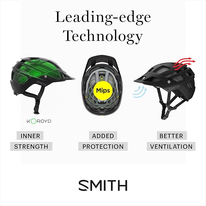 SMITH Forefront 2 MTB Cycle Helmet – Adult Mountain Bike Helmet with MIPS Technology – Lightweight Impact Protection for Men & Women – Adjustable Visor