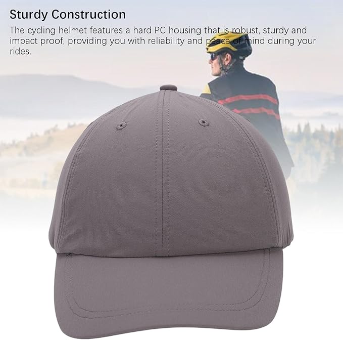 CHICIRIS Breathable Cycling Helmet Bike, Helmet Protective Lightweight Aerodynamic Design Cool Ride, Safe Riding for Men Women with PC Matte Black
