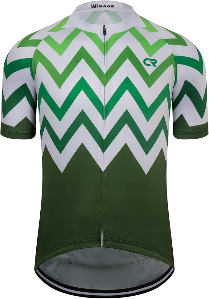Coconut Ropamo CR Mens Cycling Jersey Short Sleeve Road Bike Shirt with 3+1 Zipper Pockets Breathable Quick Dry