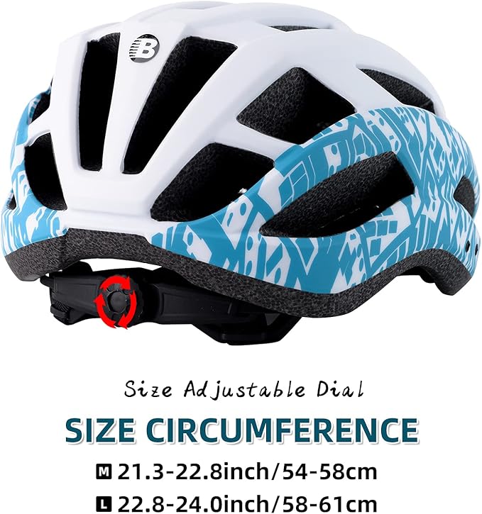 Bike Helmet for Adults Women Men Youth Kids, Lightweight Mountain Road Bicycle Cycling Helmets with Adjustable Dial & Removable Visor