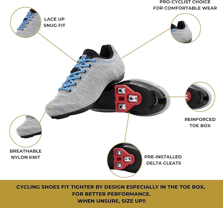 Tommaso Pista Elite SPD & Peloton Shoes for Women—Ready to Ride with Peloton Delta Cleat or SPD Cleats for Indoor Bikes—Explore Vareity Cycling Shoes & Bike Accessories