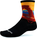 Swiftwick VISION IMPRESSION Crew, National Parks/States Edition, Running, Hiking and Cycling Socks