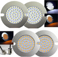 Eagle Lights 3.25 inch LED Turn Signals Flat Style Generation II with White Running Lights Front (1157) and Rear Amber (1156) Turn Signals For Harley Davidson® Motorcycles