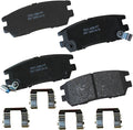 Bendix Premium SBC567 Ceramic Rear Brake Pads for Eagle Talon 1996-1995, Mitsubishi Montero 2000-1992