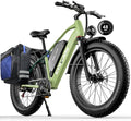 E Bikes for Adults Electric,51 MPH/48 MPH Fast Ebike Peak 5000W/3000W 32AH 52V 130 Miles Max, Dual Motor Electric Bike Fat Tire E Bike for Men, 26" Electric Bicycle for Snow Off-Road, Hydraulic Brakes