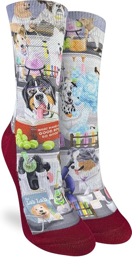 Good Luck Sock Novelty Crew Socks for Adults - For Men, Women and Teens