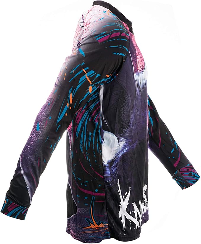 PSPORT Men's Motocross Jersey Long Sleeve Motocross Shirt Men Mountain Dirt Bike Jersey Downhill Riding Racing Clothing Tops