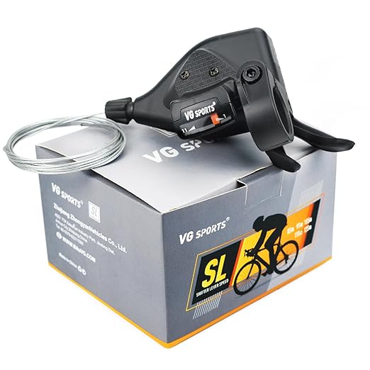 VG Sports 11 Speed MTB Groupset Bike Chain 11-42T Cassette 1x11 Speed Rear Derailleur& Shifter (11S 11-42T Set)