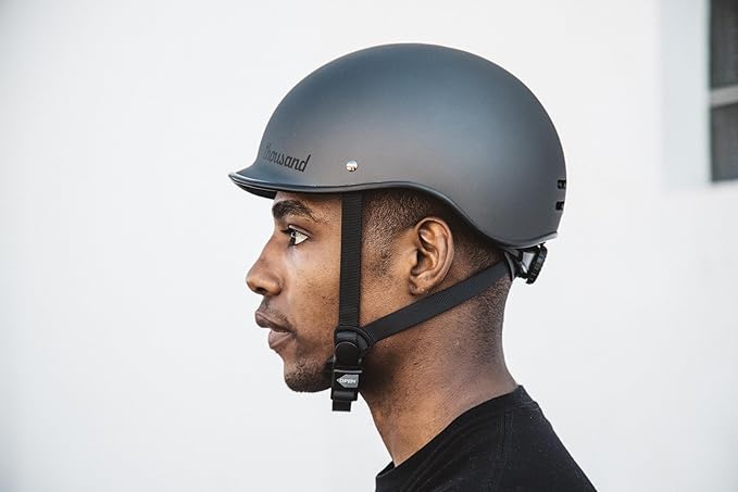 Thousand Heritage 1.0 Adult Bike Helmet; The Original Low Profile Retro Commuter Cycling Helmet Safety Certified for Bicycle Skateboard Skating Roller Skates; for Men & Women