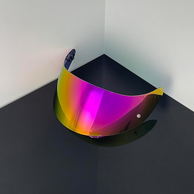 Helmet Visor Replacement,Motorcycle Helmet Face Shield for ILM 902,902L,902BT (Revo Pink Gold-Day Use Only)