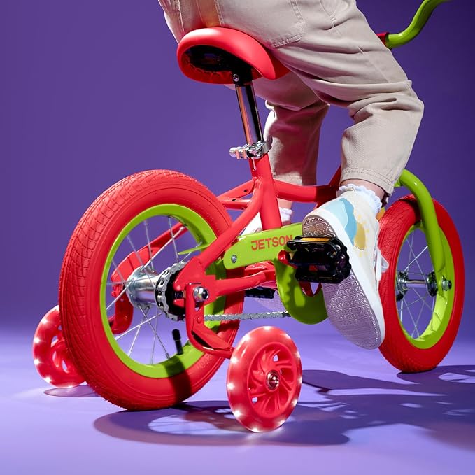 Jetson Light Rider Kids’ Light-up Unisex Bike, LED Light-up Frame, 3 Different Light Modes