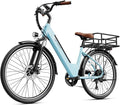 Heybike Cityscape 2.0 Electric Bike for Adults with 1200W Motor Peak, 468Wh Removable Battery, up to 50Miles 24MPH 26" Electric Commuter Bike with 7-Speed, UL Certified