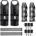 2 Pack Front Fork Bag, for Mountain Bike/Road Bike Waterproof Bag Roll Top Design Lightweight Bicycle Bag for Tools Cycling Fork Pack