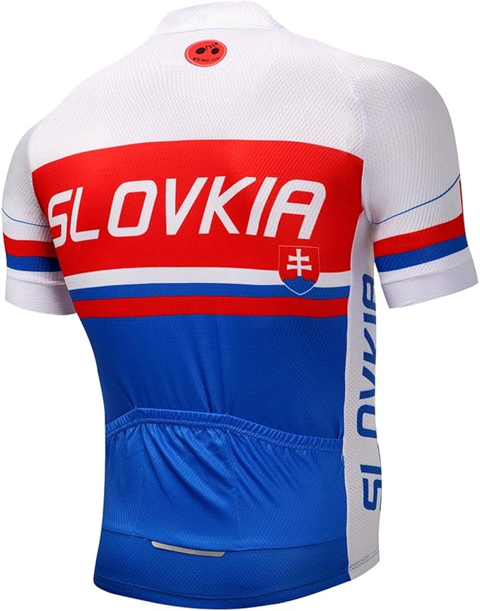 Cycling Jerseys Men Bicycle Short Sleeve Summer Shirt Bike Biking Tops Riding Clothing Flag