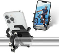 NineLeaf Bike Phone Holder | Not Block Camera,Motorcycle Phone Holder Aluminum | Silicone Anti-Slip,for Navigation & Recording,Anti Vibration Mount, Fits 2.17-3.74''Phones & 0.71-1.34'' Handlebars