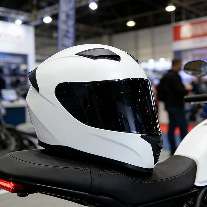 Full Face Motorcycle Helmet WS-607 DOT Approved Motorbike Racing Street Bike Helmets for Adults with Visor