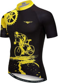 Cycling Jersey Mens Road Bicycle Clothing Summer Short Sleeve Breathable Cycling Tops