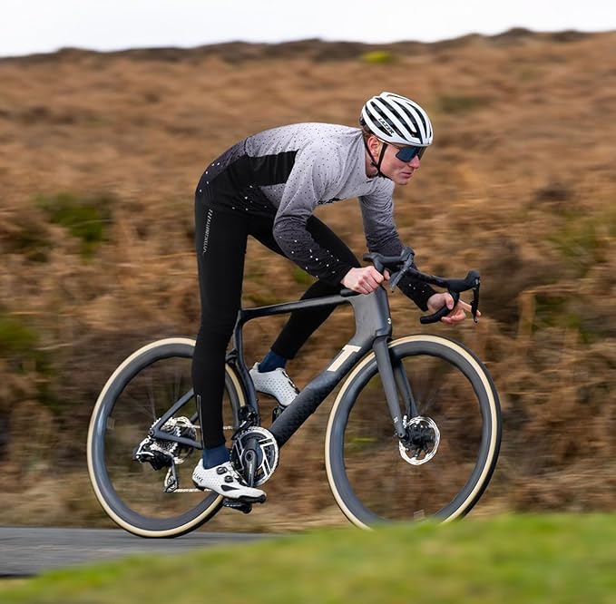 Men's Cycling Shorts, Padded Bicycle Riding Pants Bike Shorts Biking Clothes Cycle Wear Tights