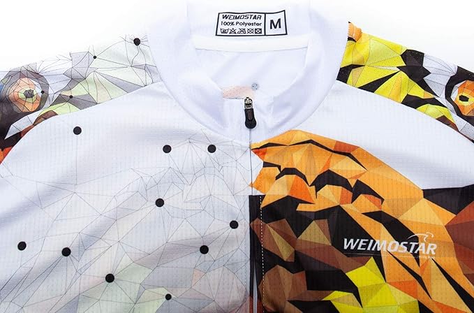 Hotlion Summer Cycling Jersey Men Mountain Bike Jersey Quick Dry Bicycle Shirt Short Sleeve Cycling Clothing