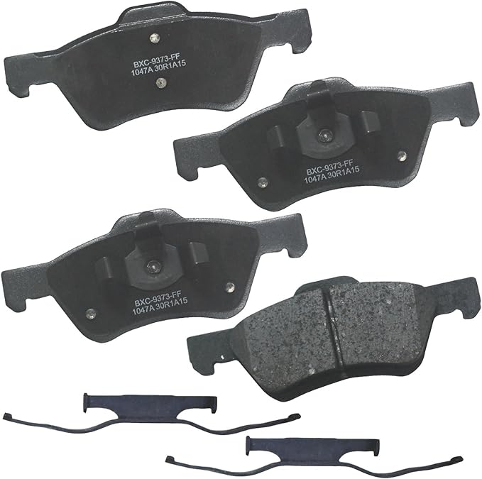 Bendix Premium SBC1047A Ceramic Front Brake Pads for Ford Escape 2012-2006, Mercury Mariner 2009-2006