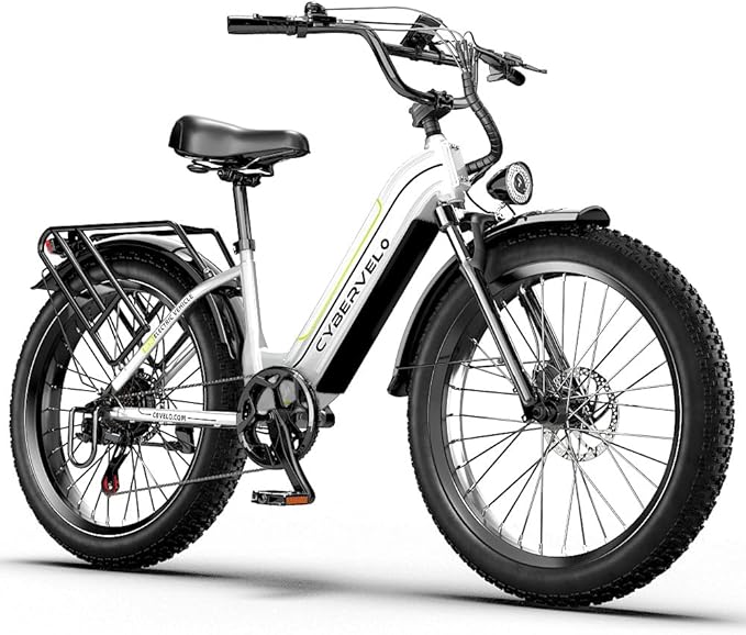 1000 Peak Electric Bike for Adults,up 80 Miles Removable Battery Ebike, 26" Electric E Bike with 7-Speed,Adult Electric Bicycles for Commute Beach Snow Womens/Man All Terrain