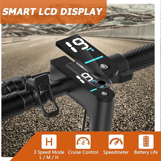 8.5" E Scooter for Adults 19/22 MPH 350/500W Motor 187.2/288.6/441WH Battery, Motorized Scooter Up to 22 Miles Range, Foldable Bearing 265 LBS/APP Control
