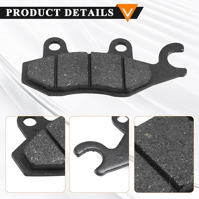 PRO BAT Disk Disc Brake Pads Front Rear Set for 150cc GY6 Chinese ATV Quad Buggy Go Kart Scooter Moped