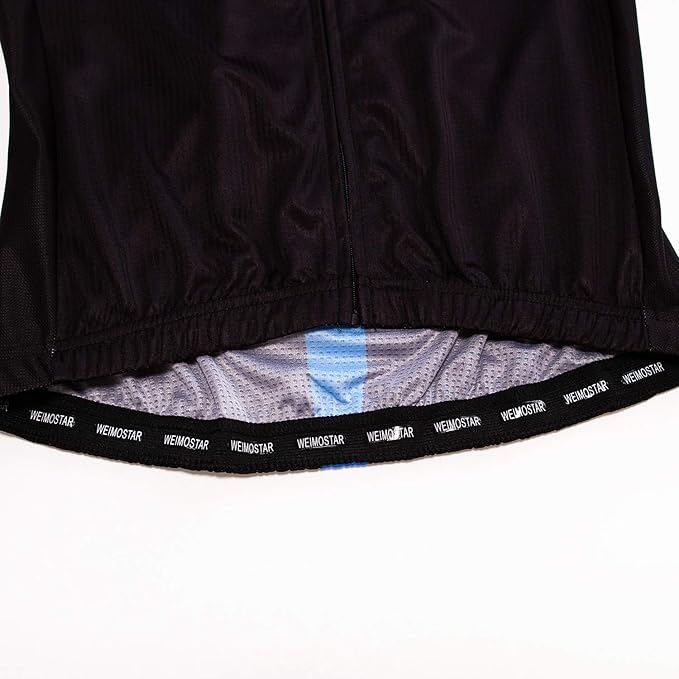 Men Cycling Jersey Skull Bike Short Sleeve Tops Quick-Dry Reflective 3-Pockets S-3XL