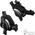 XT-7 Hydraulic Disc Brakes Calipers,Line Pulling/Cable Actuated Front & Rear Brake Calipers for MTB/Mountain Bike/E-Bike.