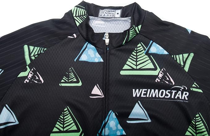 Cycling Jersey Men USA Summer Bike Short Sleeve 3-Pockets Breathable Quick-Dry Shirt S-3XL