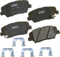 Bendix Premium SBC1432 Ceramic Front Brake Pads for Hyundai Azera 2017-2012, Santa Fe 2010, Santa Fe 2012, Santa Fe Sport 2016-2013, Santa Fe XL 2014-2013, Kia Rondo 2017-2014, Sorento 2014-2011