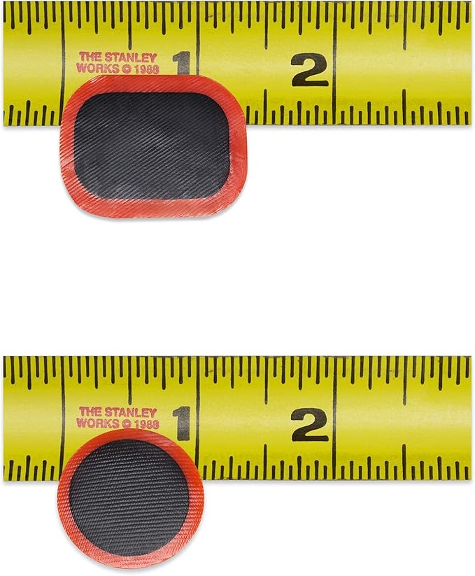 RocRide 8 PC Bike Inner Tube Patch Kit. Bicycle Tire Repair Kit.