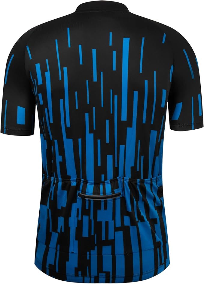 Coconut Ropamo CR Mens Cycling Jersey Short Sleeve Road Bike Shirt with 3+1 Zipper Pockets Breathable Quick Dry