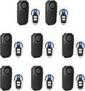 8PK Bike Alarm for Ebikes,Electric Scooter Alarm, Bike Alarm with Remote, Motorcycle Alarm Anti-Theft Vibration Motion Sensor Security Alarm System 113dB Loud IP65 Waterproof SOS Function