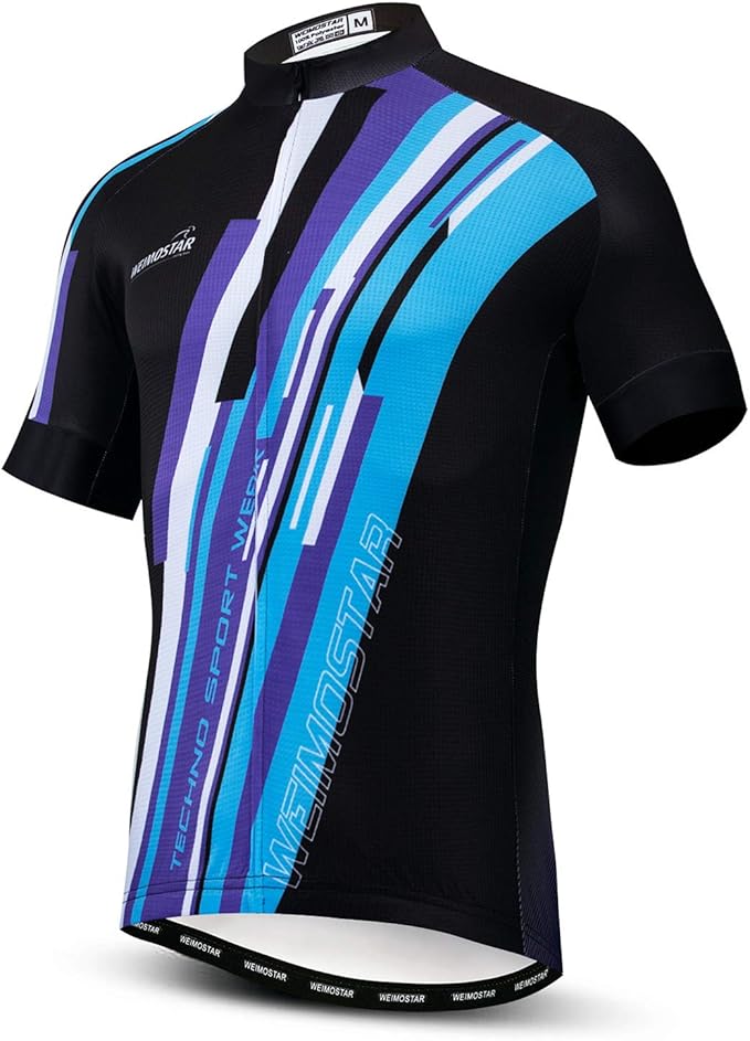 Bike Bicycle Tops Men's Cycling Jerseys Full Zipper MTB Clothing Cycle Clothes