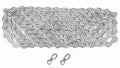 KMC X10 10-Speed Nickel Plate & Black X-Series Bicycle Chain Compatible with Shimano, SRAM, Campagnolo and All Major Systems.