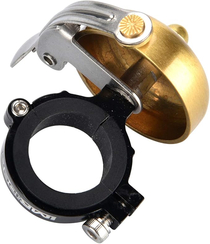 Bike Bell Brass Mini, Clearer Louder Longer Sustained Purer Tone
