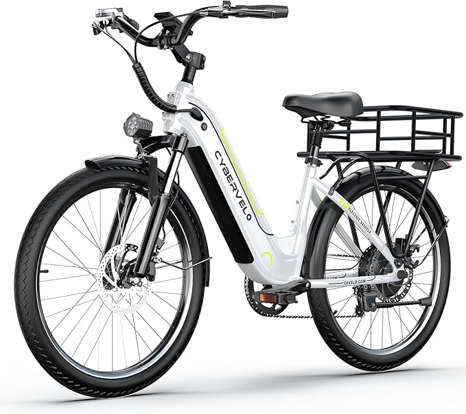 YorkE 26“ Electric Bike for Adult,1000W Peak, up 80 Miles Removable Battery Ebike,Adult Electric Bicycles for All Terrain,Men Women E Bike, 7-Speed