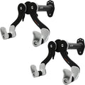 Ibera Bike Wall Mount - Adjustable Frame Holder & Soft Rubber Cradles - Garage Bike Rack for Road, MTB, Kids, Hybrid Bikes - Easy Installation & Space-Saving Design