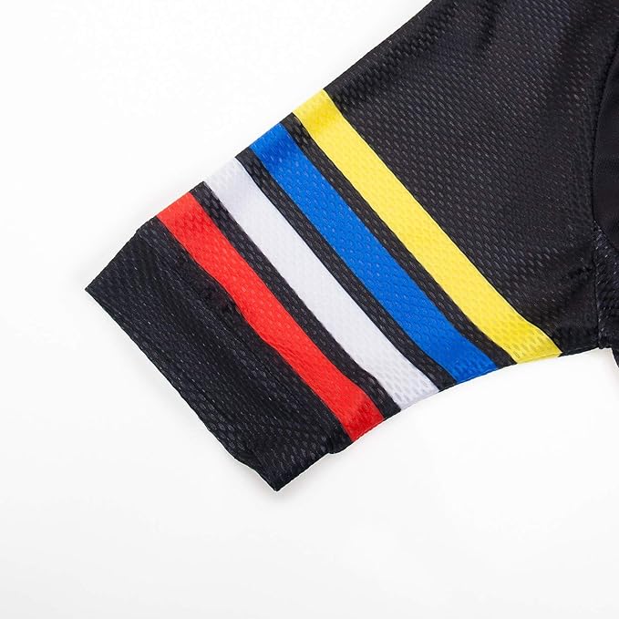 Cycling Jersey Men USA Summer Bike Short Sleeve 3-Pockets Breathable Quick-Dry Shirt S-3XL