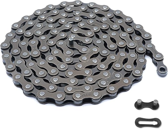 Hycline Bike Chain 6/7/8-Speed,Bicycle Chain 1/2x3/32 Inch,Special Steel for Road Mountain Racing Cycling (116 Links)