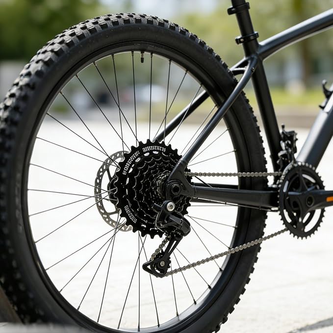Bike Cassette 8 Speed Cassette Sprockets CS-HG200 12-32T Bike Sprocket for Mountain Bike Folding Bike Commuter Bike Speed Black