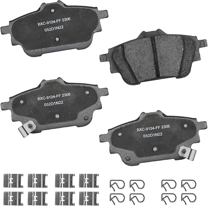 Bendix Premium SBC2306 Ceramic Rear Brake Pads for Nissan Sentra 2023-2020